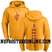 Gold Youth Lonzo Ball Cleveland Cavaliers One Color Backer Pullover Hoodie