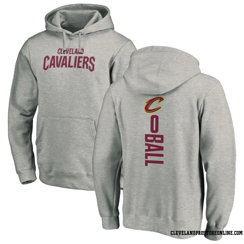 Youth Lonzo Ball Cleveland Cavaliers Ash Backer Pullover Hoodie